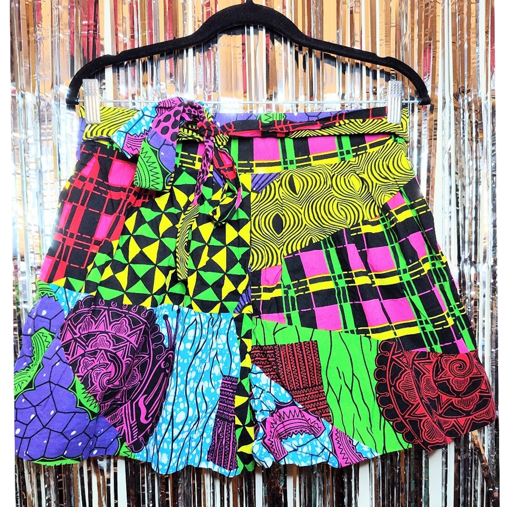 D'iyanu Tribal Print Shorts